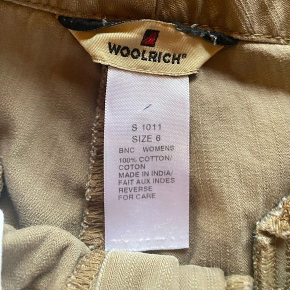 Woolrich 100% cotton capri pants - Picture 2 of 6